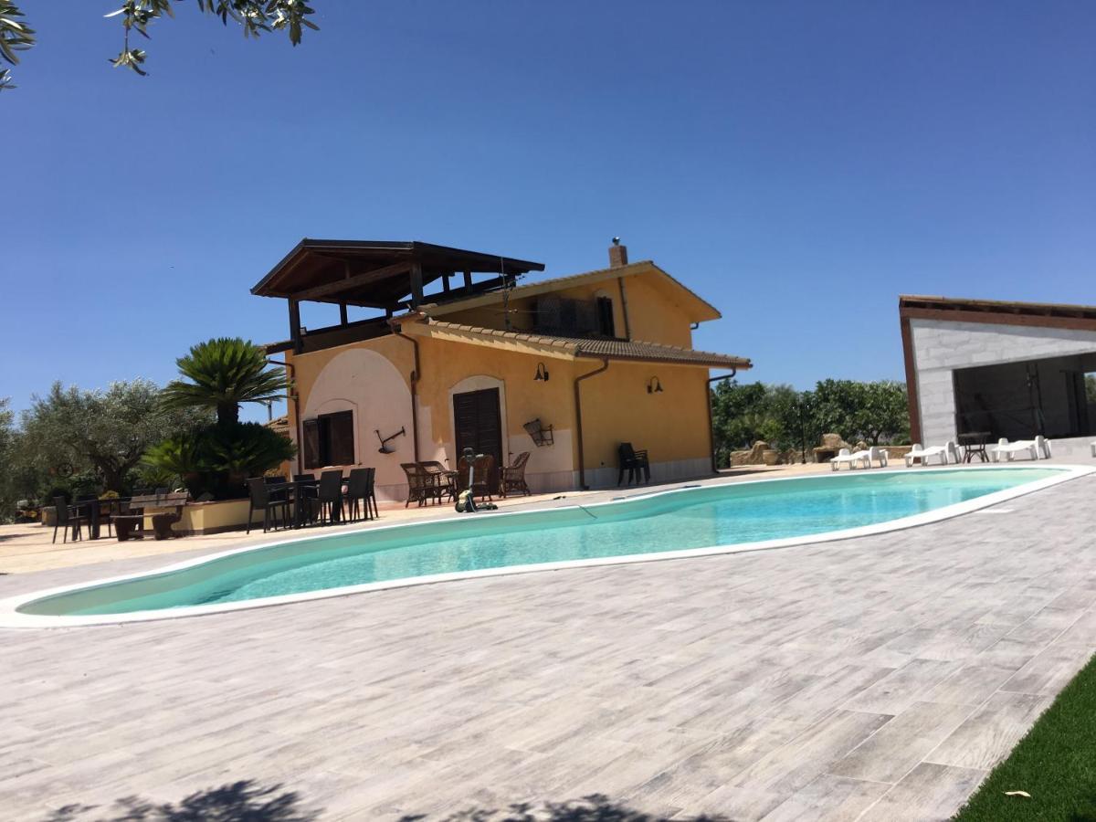 Agriturismo Tenuta San Giovanni Casale Leto Sant'Angelo Muxaro Bagian luar foto